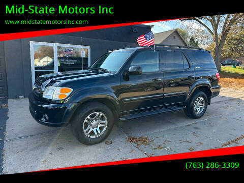 2004 Toyota Sequoia for sale at Mid-State Motors Inc in Rockford MN