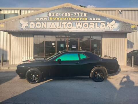 2015 Dodge Challenger for sale at Don Auto World in Houston TX