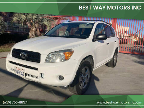 2006 Toyota RAV4 for sale at BEST WAY MOTORS INC in San Diego CA