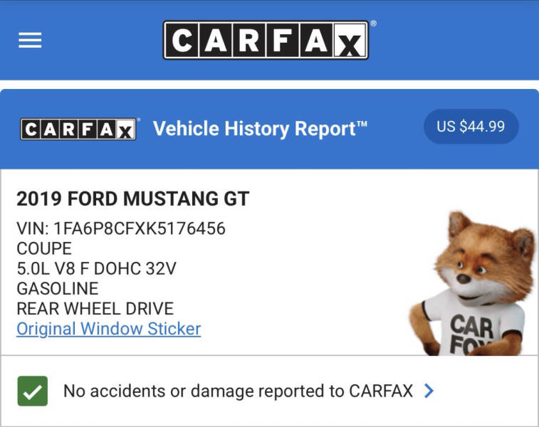 2019 Ford Mustang GT Premium