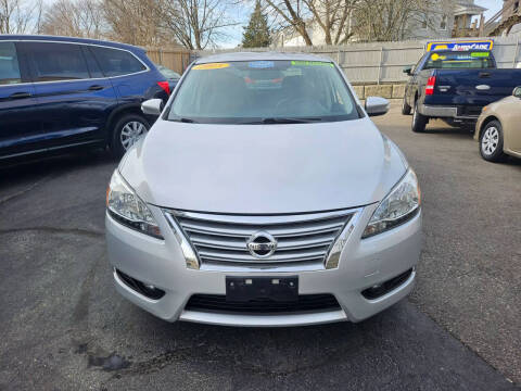 2015 Nissan Sentra for sale at Fortier's Auto Sales & Svc in Fall River MA