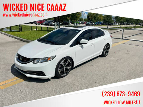 2015 Honda Civic for sale at WICKED NICE CAAAZ in Cape Coral FL