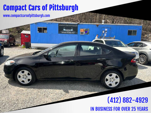 2013 Dodge Dart for sale at Compact Cars of Pittsburgh in Pittsburgh PA