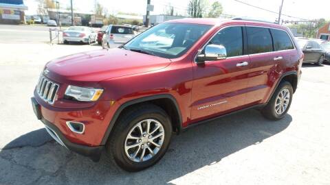 2015 Jeep Grand Cherokee for sale at Unlimited Auto Sales in Upper Marlboro MD