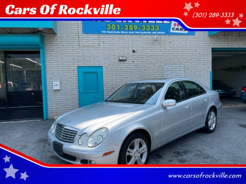 Mercedes Benz E Class For Sale In Rockville Md Cars Of Rockville