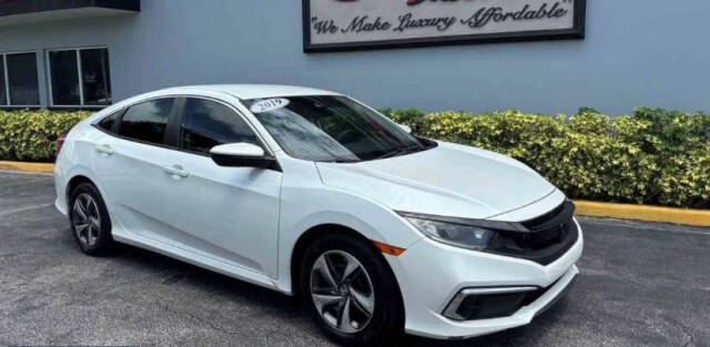 2019 Honda Civic for sale at WRIGHT MOTOR GROUP in Derry, NH