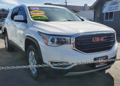 2018 GMC Acadia for sale at 831 Motors in Freedom CA