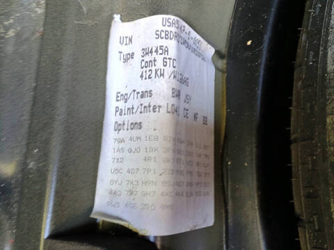 2008 Bentley Continental GT