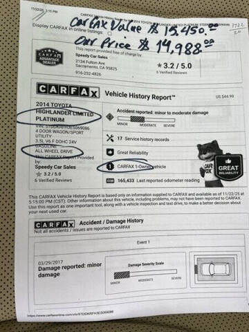 2014 Toyota Highlander Limited