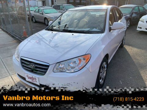 2009 Hyundai Elantra for sale at Vanbro Motors Inc in Staten Island NY