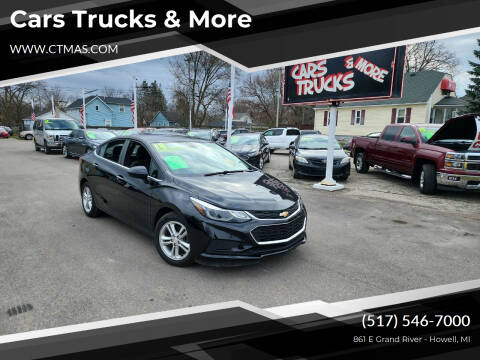 2018 Chevrolet Cruze for sale at Cars Trucks & More in Howell MI