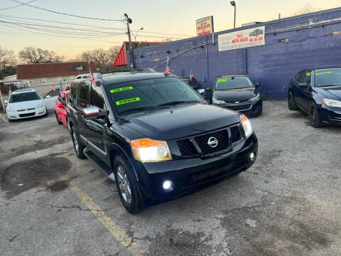 2012 Nissan Armada for sale at H&C Auto Sales in Balch Springs TX