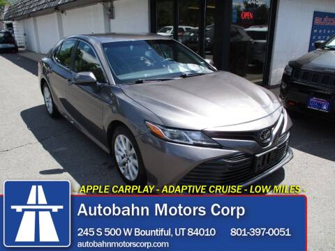 2020 Toyota Camry for sale at Autobahn Motors Corp in Bountiful UT
