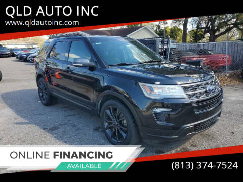 2018 Ford Explorer for sale at QLD AUTO INC in Tampa FL