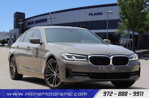 2021 BMW 5 Series for sale at HILINE MOTORS in Plano TX