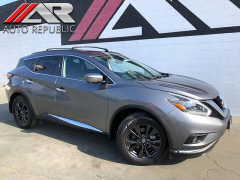2018 Nissan Murano for sale at Auto Republic Fullerton in Fullerton CA