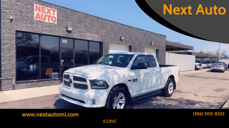 2014 RAM 1500 for sale at Next Auto in Mount Clemens MI