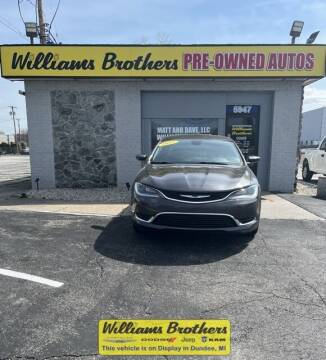 2015 Chrysler 200 for sale at Williams Brothers Pre-Owned Monroe in Monroe MI