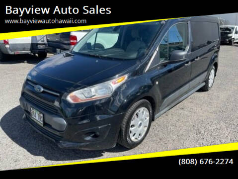 2017 Ford Transit Connect for sale at Bayview Auto Sales in Waipahu HI
