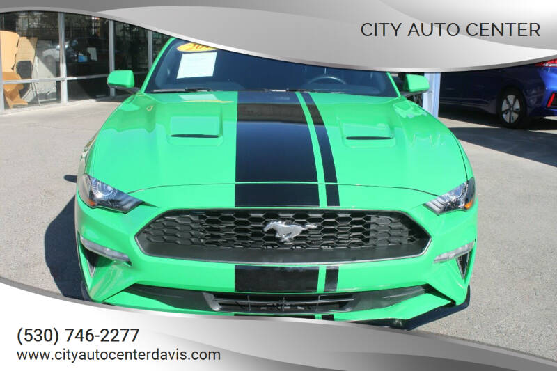2019 Ford Mustang for sale at City Auto Center in Davis CA