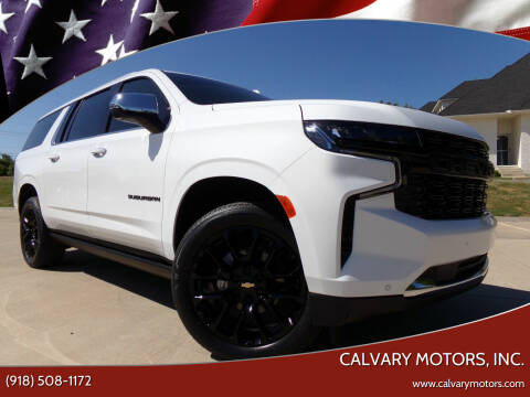 2023 Chevrolet Suburban for sale at Calvary Motors, Inc. in Bixby OK