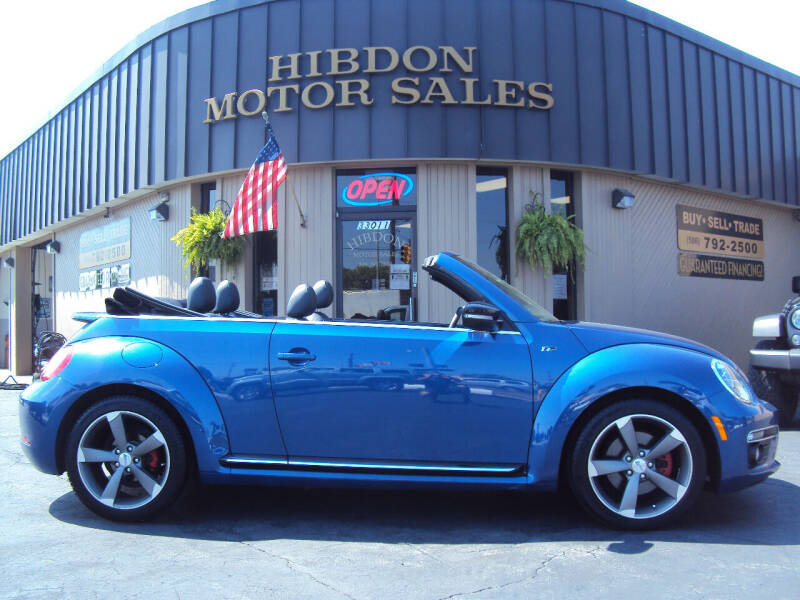 2014 Volkswagen Beetle Convertible for sale at Hibdon Motor Sales in Clinton Township MI