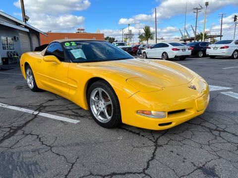 2002 Chevrolet Corvette for sale at 714 Autos in Whittier CA
