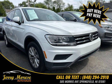 2019 Volkswagen Tiguan for sale at Jerry Morese Auto Sales LLC in Springfield NJ