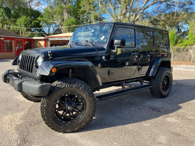 2014 Jeep Wrangler Unlimited for sale at Auto Liquidators of Tampa in Tampa FL