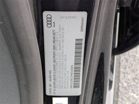 2017 Audi A7 3.0T quattro Prestige