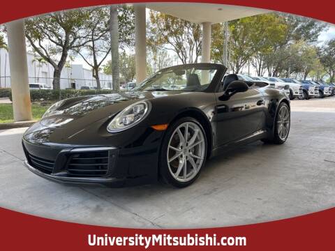 2019 Porsche 911 for sale at University Mitsubishi in Davie FL