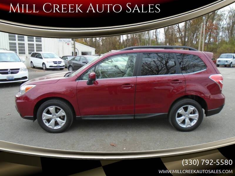 2014 Subaru Forester for sale at Mill Creek Auto Sales in Youngstown OH