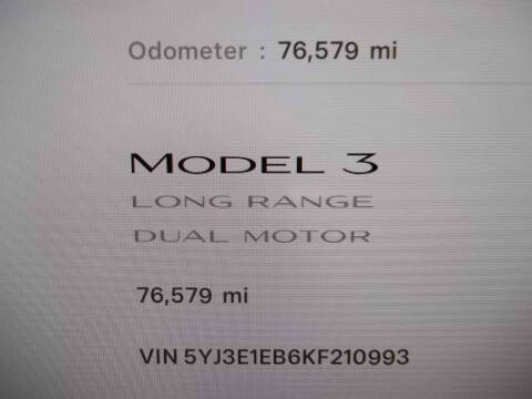 2019 Tesla Model 3 Long Range