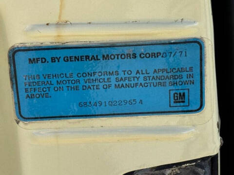 1971 Cadillac DeVille