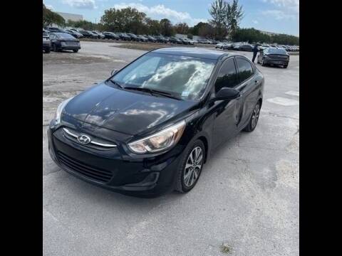 2017 Hyundai Accent for sale at FREDY KIA USED CARS in Houston TX