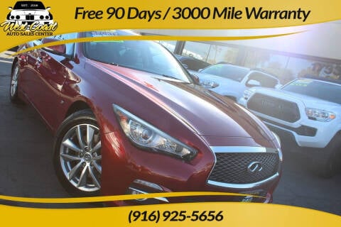 2014 Infiniti Q50 for sale at West Coast Auto Sales Center in Sacramento CA