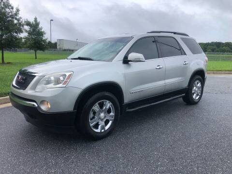 2007 GMC Acadia for sale at GTO United Auto Sales LLC in Lawrenceville GA