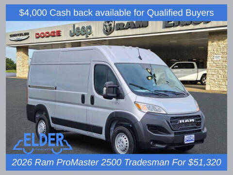 2026 RAM ProMaster