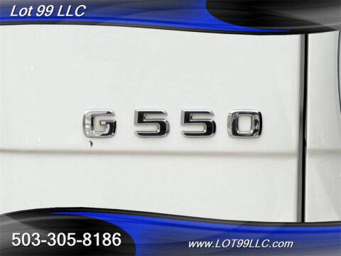 2012 Mercedes-Benz G-Class G 550