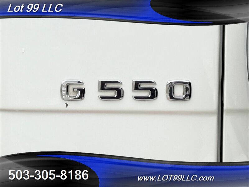 2012 Mercedes-Benz G-Class G 550