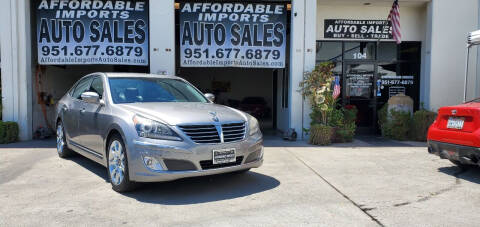 2011 Hyundai Equus for sale at Affordable Imports Auto Sales in Murrieta CA