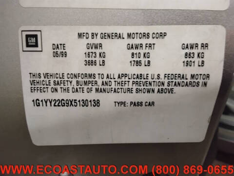 1999 Chevrolet Corvette