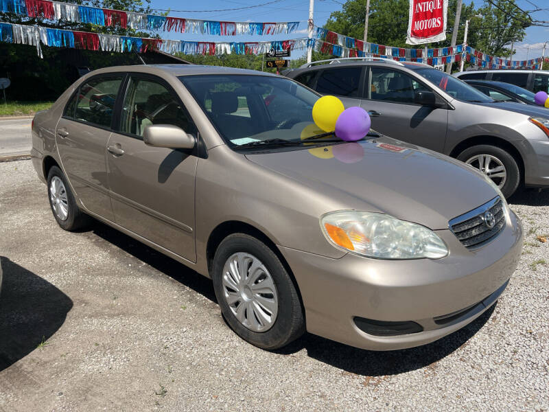 2007 Toyota Corolla for sale at Antique Motors in Plymouth IN