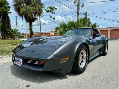 1981 Chevrolet Corvette for sale at American Classics Autotrader LLC in Pompano Beach FL