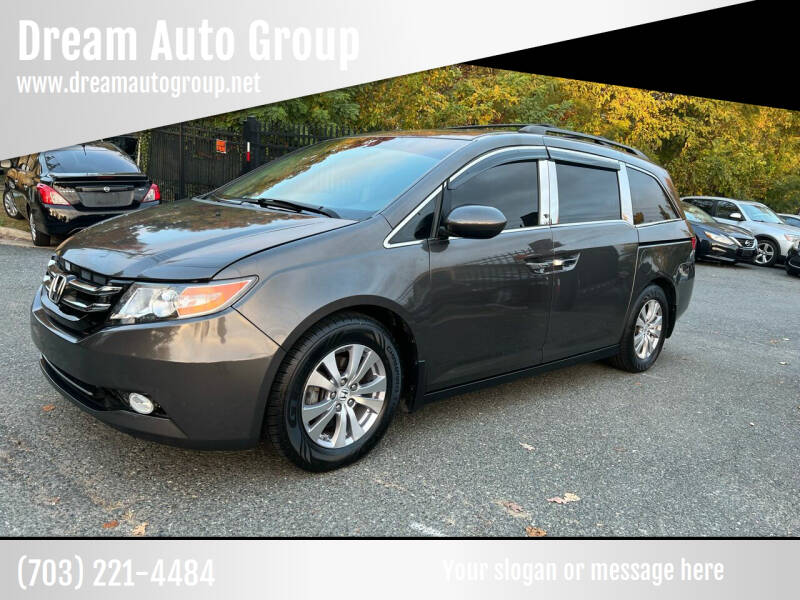 2016 Honda Odyssey for sale at Dream Auto Group in Dumfries VA