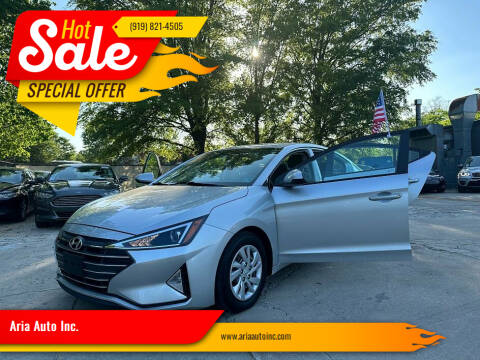 2019 Hyundai Elantra for sale at Aria Auto Inc. - Drive 1 Auto Sales in Wake Forest NC