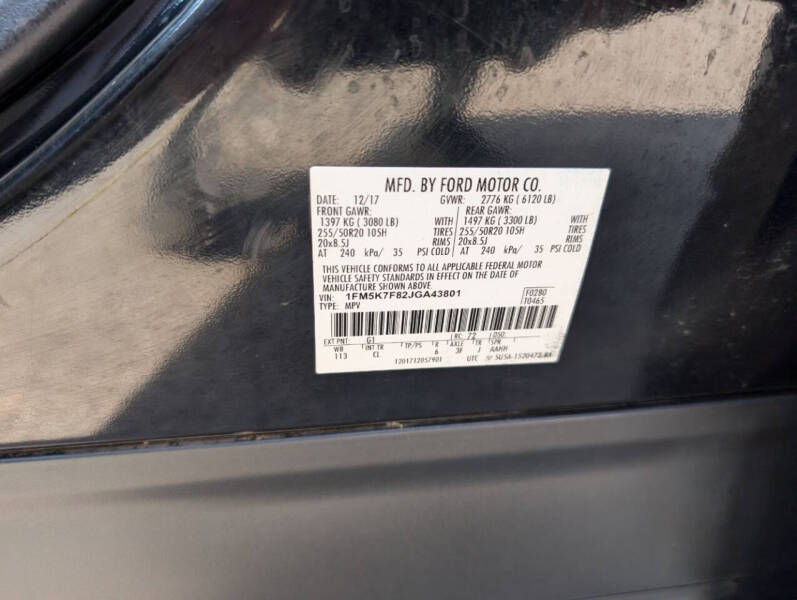 2018 Ford Explorer Limited