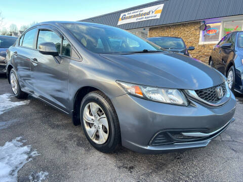 2013 Honda Civic for sale at Approved Motors in Dillonvale OH