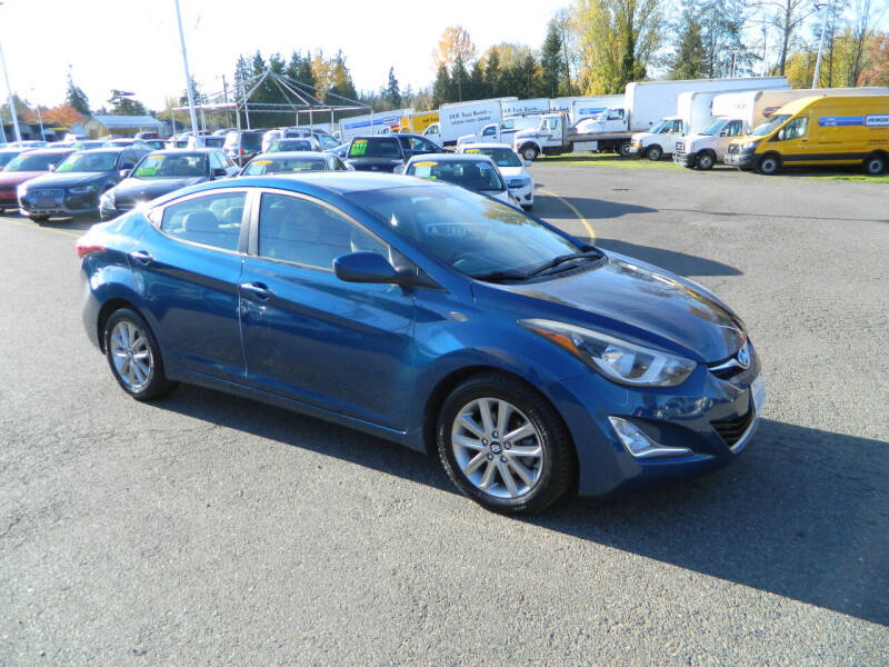 2014 Hyundai Elantra for sale at J & R Motorsports in Lynnwood WA