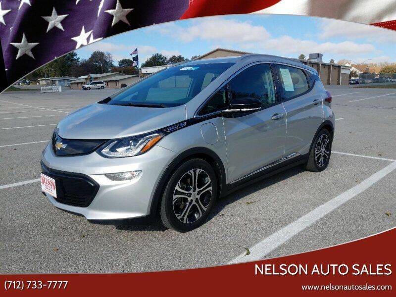 2017 Chevrolet Bolt EV for sale at Nelson Auto Sales LLC in Harlan IA